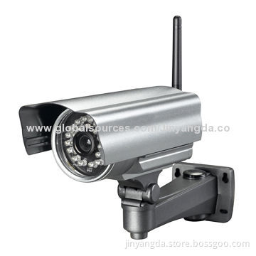 CMOS Waterproof IR Security IP Camera, Built-in IR-cut, Motion Detection